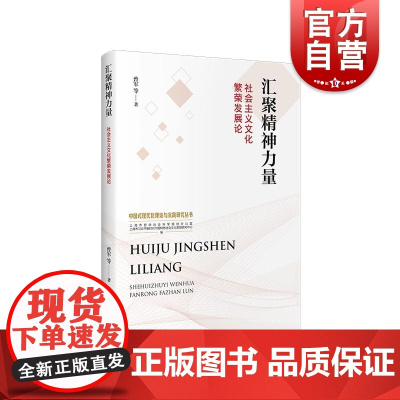 汇聚精神力量社会主义文化繁荣发展论 曾军 等著 上海人民出版社