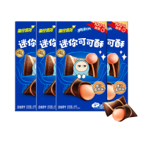 奥利奥全新蜜桃味休闲饼干40克*4盒装添加糖美味来袭