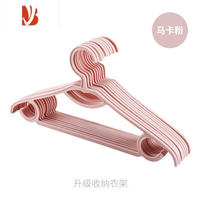 三维工匠家用衣架塑料成人衣架子晾衣挂衣柜收纳晾晒多简约衣撑子