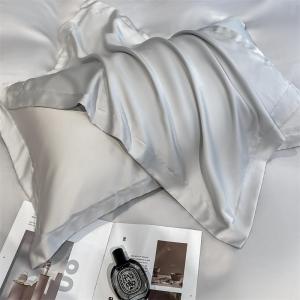 100支天丝枕套北欧纯色枕头套一对家用单人枕芯套南通48*74cm