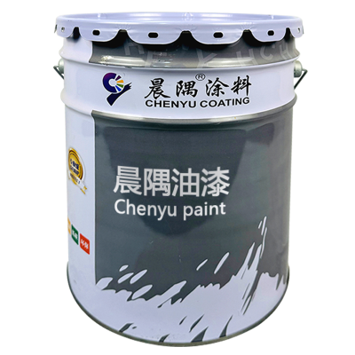 晨隅油漆醇酸漆深灰20kg/桶