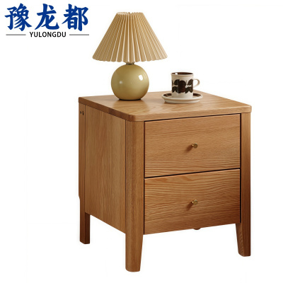 豫龙都 床头柜 实木 个