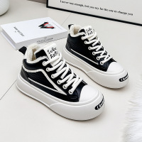 雪地靴女冬季新款加厚加绒老爹鞋休闲保暖百搭厚底棉鞋