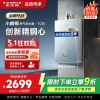AO史密斯佳尼特[小精钢TCS5]16升精钢燃气热水器 国家补贴 JSQ31-TCS5 安全守护 持久恒温大水量
