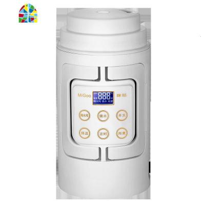 便携式烧水壶迷你折叠旅行电热水壶宿舍多功能小型电煮壶煮粥 FENGHOU 220v升级款白色