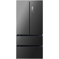 美的508升法式多门双系统双循环PST+全净无霜冰箱 一级能效智能杀菌BCD-508WTPZM(E)莫兰迪灰