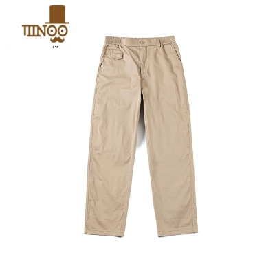 YANXU秋季新款痞帅休闲裤男日系宽松大码男装裤子男士纯色百搭长裤