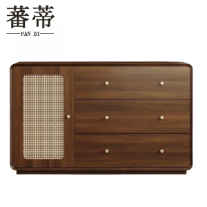 蕃蒂矮柜一门大三抽台