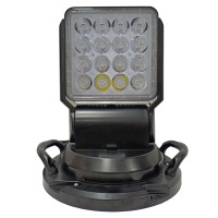 宝富睿光电 BFL2069(LQ) LED 24V 80W IP66 6000K 遥控探照灯 (计量单位:盏) 黑色