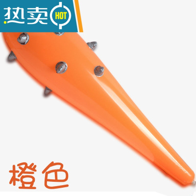 充气锤子儿童玩具供应pvc充气狼牙棒玩具85cm大号狼牙棒充真智力大号彩牙棒橙色-_1个充气玩具