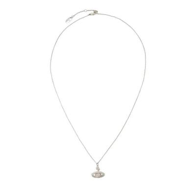 薇薇安威斯特伍德(VIVIENNE WESTWOOD)小巧吊坠项链女银色 brass