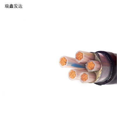 瑞鑫发达 铜芯铠装电力电缆5*95 YJV22 米