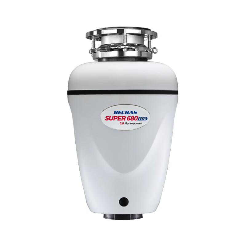 [抖音热卖 ]贝克巴斯(BECBAS) S680PRO 食物垃圾处理器 自动关机 变频 智能控制