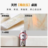 欧式餐桌椅组合现代简约长方形大理石家用饭桌小户型简欧实木餐桌