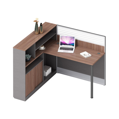 科朔 办公桌职员桌 员工桌 板式屏风桌 KS-06L3040L&R