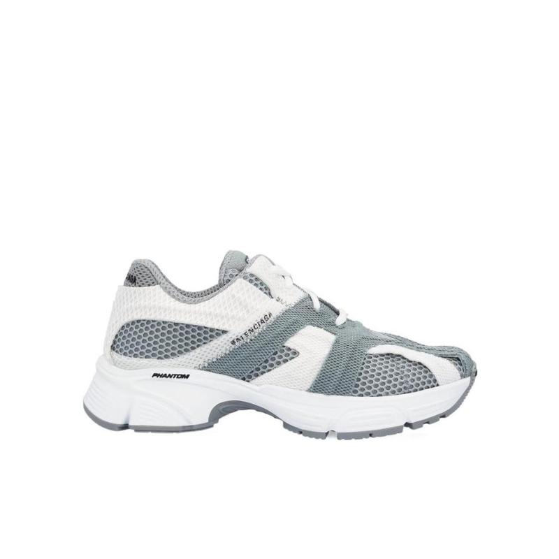 巴黎世家(Balenciaga)女款专业运动跑鞋灰色白色套穿式舒适透气系