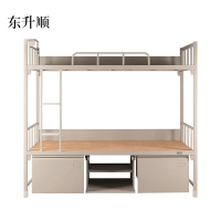 东升顺营具钢制双层床上下铁床上下铺战士高低床军层床钢架床