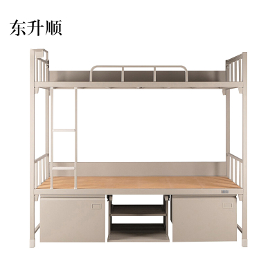 东升顺营具钢制双层床上下铁床上下铺战士高低床军层床钢架床