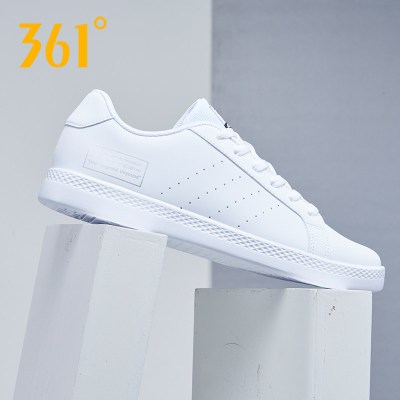 361°板鞋男运动鞋夏季小白鞋空军一号青少年鞋子白鞋361度官男鞋