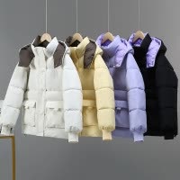 年冬季新款羽绒棉服棉袄短款韩版百搭女连帽气质时尚保暖外套