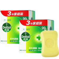 滴露经典松木香皂115g*3块*2盒