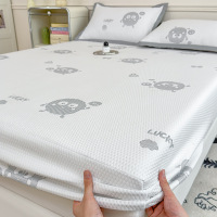 新款冰豆豆凉席床笠单件夏季凉感冰丝床垫套榻榻米保护罩床罩