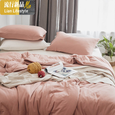 丨棉针织雪绒被子被芯冬被新款春秋被双人超柔保暖被芯 三维工匠