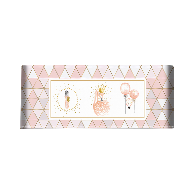 京城派 挂机空调罩格力美的挂机空调防尘罩开机不取卧室1.5P匹挂式空调罩套盖布 4056金冠火烈鸟 92*20*35cm