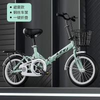 新款女式自行车儿童折叠减震通勤中小学生男女迷你单车20寸16寸22