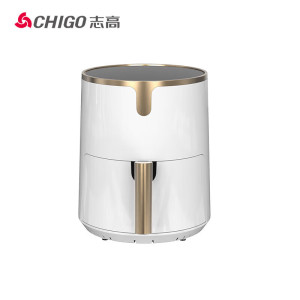志高空气炸锅不用翻面 家用全自动 5L大容量 蒸汽嫩炸 精准控温 不沾易清洗 SZY-ZG-6602D