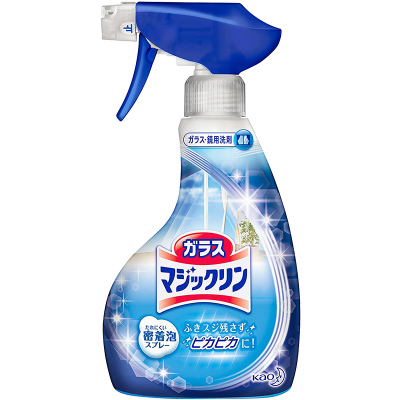 日本花王玻璃喷雾剂镜面泡沫清洁剂400ml擦窗淋浴房