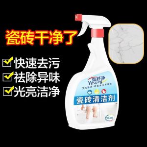 瓷砖清洁剂强力去污洁瓷剂草酸擦地砖清洁地板卫生间厨房地面洁净 洁瓷剂*2(喷头*1)