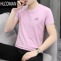 HLCOMANV领2024短袖男t恤男装运动休闲体恤中国风潮流大码简约打底衫