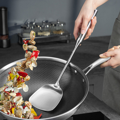 304不锈钢锅铲两件套