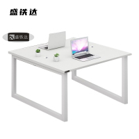 盛铁达 办公桌带线槽1000*1200*750mm STD-XTBG04 张