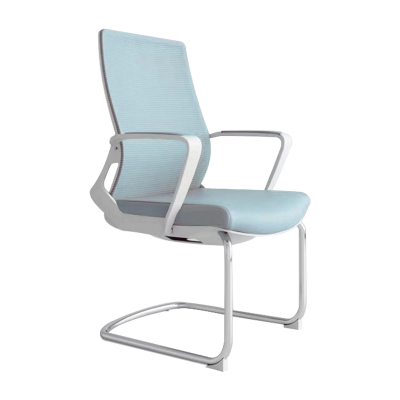 臻远 ZY-BGY-11 办公椅转椅人体工学椅电脑椅会议椅办公椅子学习椅(连体扶手) (白色)