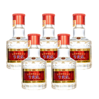 五粮液专卖店1995 52度50ml*5 小酒版 浓香型白酒
