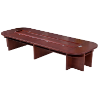 天瑞通邦 高档实木会议桌(12把将军椅)3500*1600*750mm 套