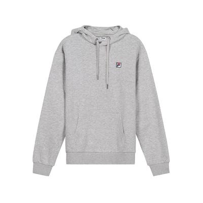 FILA斐乐男士棉/聚酯纤维加绒款连帽长袖卫衣运动衫687458