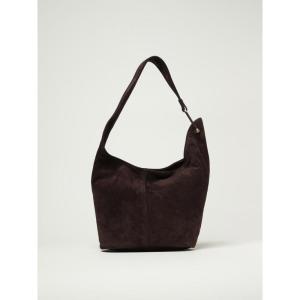 Michael Kors女式单肩斜挎包真皮质感休闲通勤托特包 棕色