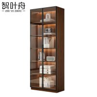 智叶舟办公柜双门60*32*200cm台