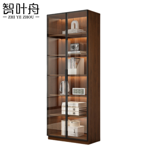 智叶舟办公柜双门60*32*200cm台