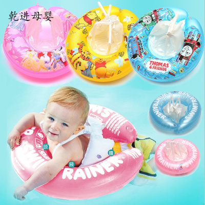 儿童节礼物新品直营-儿童游泳圈婴幼儿宝宝趴趴圈腋下圈背心式脖圈家用洗澡0-3岁