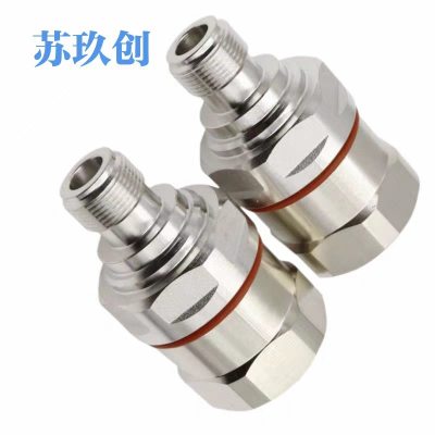 苏玖创射频同轴连接器 7/8接线转N母 个
