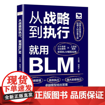 从战略到执行 就用BLM 牛俊伟 郭富才 BLM业务领先模型 BLM的核心框架 BLM模型模块核心内容管理思想应用场景工
