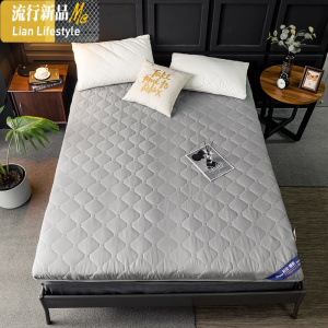 秋冬磨毛床垫加厚夹棉榻榻米保护垫1.5/1.8m软垫学生床褥子 三维工匠