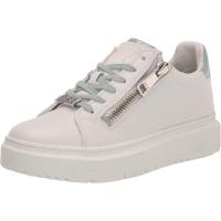 DKNY女鞋休闲百搭轻便舒适运动跑步鞋春夏新款真皮小白鞋