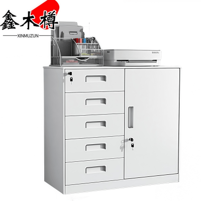 鑫木樽矮柜偏五抽台