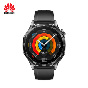华为(HUAWEI)智能手表 黑色氟橡胶表带 VLI-B19B/个