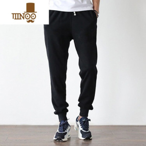 YANXU小脚运动裤男士夏季修身针织卫裤透气束脚裤子弹力宽松